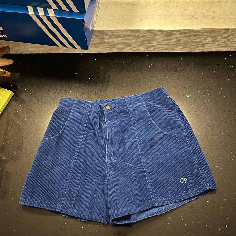 OP Blue Corduroy Shorts